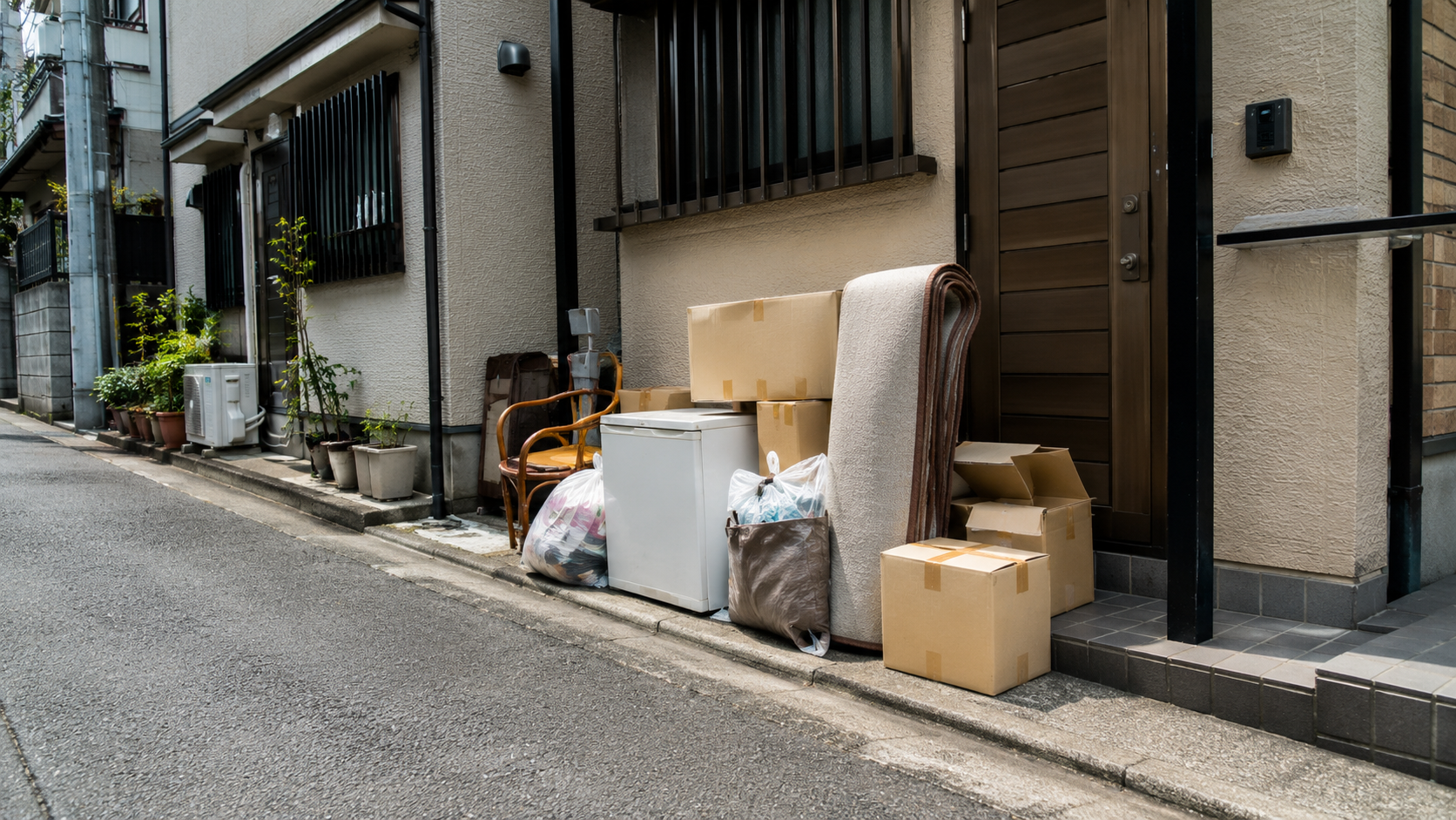 自治体回収を使える物と業者向きの物を分ける